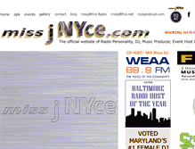 Tablet Screenshot of missjnyce.com